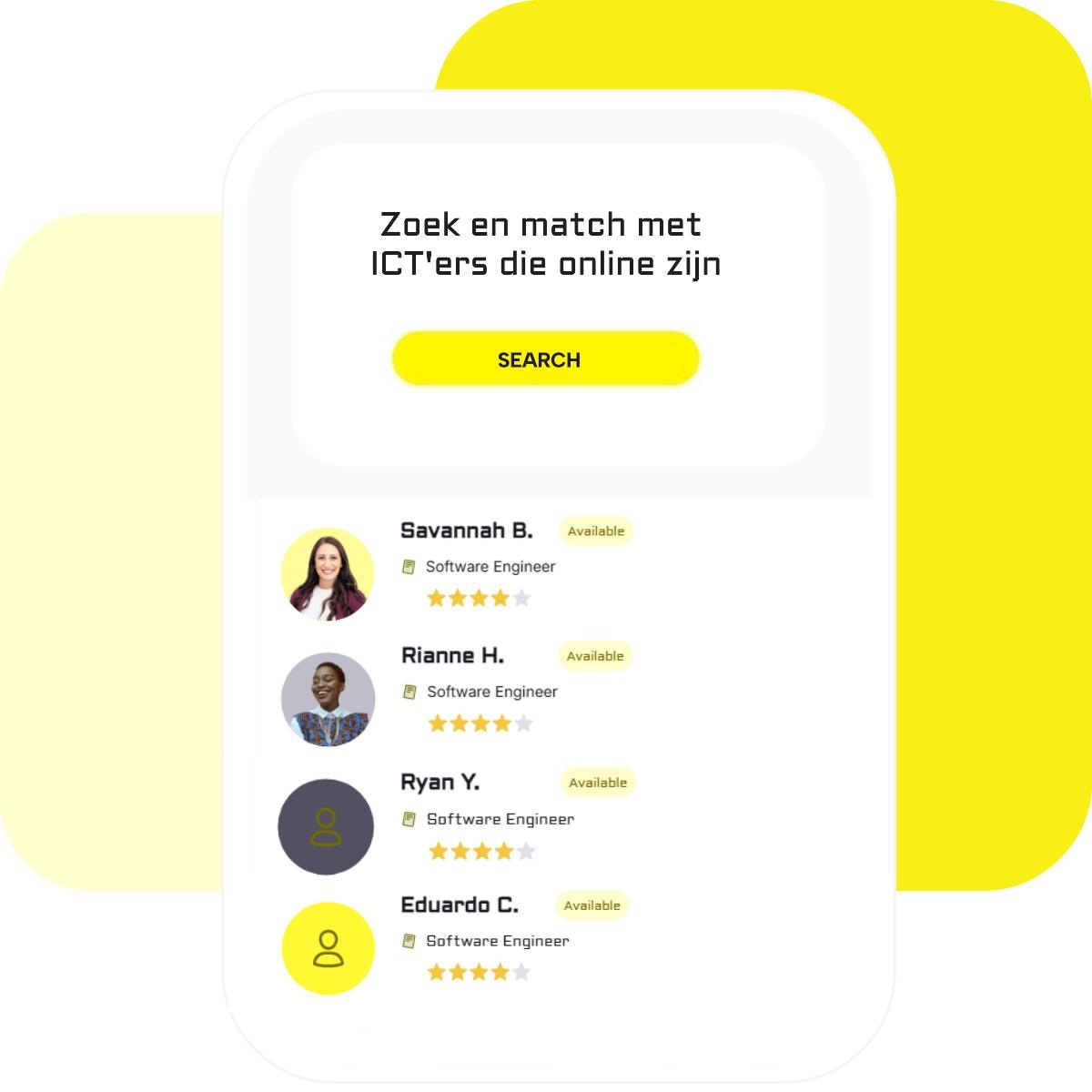 ICT'ers zijn altijd beschikbaar voor vaste, tijdelijke, zzp of freelance opdrachten